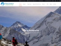 Desktop screenshot for hikingannapurna.com.np