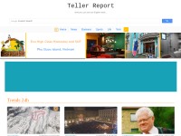Desktop screenshot for tellerreport.com