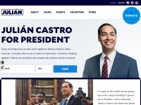 Desktop screenshot for julianforthefuture.com