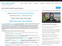 Desktop screenshot for seovancouver.net