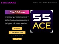 Desktop screenshot for 55acegame.net