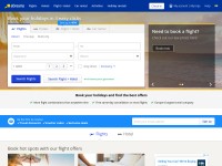 Desktop screenshot for edreams.in