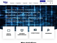 Desktop screenshot for blausolutions.es