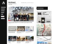 Desktop screenshot for archinect.com