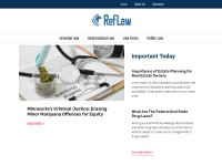 Desktop screenshot for reflaw.org