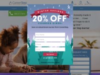 Desktop screenshot for careerstep.com