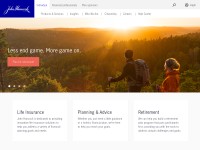 Desktop screenshot for johnhancock.com