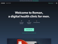 Desktop screenshot for getroman.com