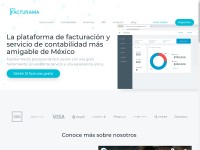 Desktop screenshot for facturama.mx