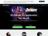 Desktop screenshot for viaplay.se