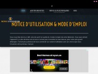 Desktop screenshot for notice-d-utilisation.com