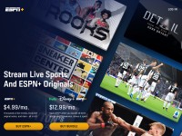 Desktop screenshot for espnplus.com