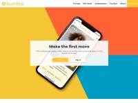 Desktop screenshot for bumble.com