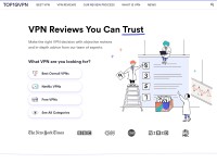 Desktop screenshot for top10vpn.com