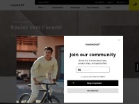 Desktop screenshot for vanmoof.com