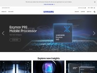 Desktop screenshot for samsungsemi.com