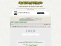 Desktop screenshot for guerrillamail.com