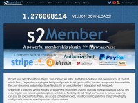 Desktop screenshot for s2member.com