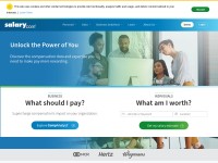 Desktop screenshot for salary.com