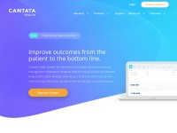 Desktop screenshot for cantatahealth.com