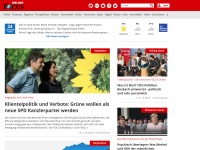 Desktop screenshot for focus.de