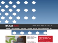 Desktop screenshot for healthcarefinancenews.com