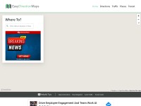 Desktop screenshot for easydirectionmaps.com