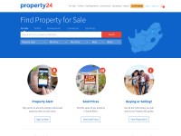 Desktop screenshot for property24.com