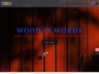 Desktop screenshot for woodinwords.com