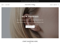 Desktop screenshot for maisonmiru.com