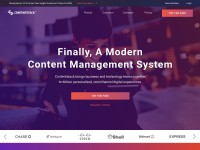 Desktop screenshot for contentstack.io