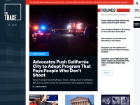 Desktop screenshot for thetrace.org