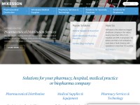 Desktop screenshot for mckesson.com