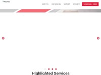 Desktop screenshot for visonex.net