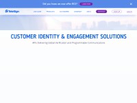 Desktop screenshot for telesign.com