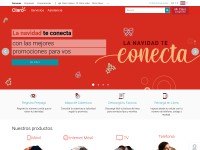 Desktop screenshot for claro.cr