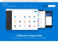 Desktop screenshot for appcenter.ms