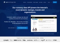 Desktop screenshot for openexchangerates.org