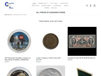 Desktop screenshot for thecanadiancoinshop.com