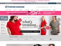 Desktop screenshot for uniformadvantage.com