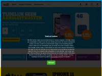 Desktop screenshot for tele2.nl