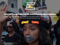 Desktop screenshot for colorofchange.org