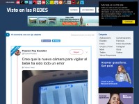 Desktop screenshot for vistoenlasredes.com