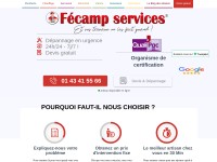 Desktop screenshot for fecamp-services.com