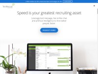 Desktop screenshot for textrecruit.com