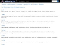 Desktop screenshot for scienceclarified.com