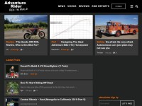 Desktop screenshot for advrider.com