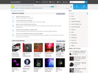 Screenshot of sndstatic.com