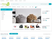 Desktop screenshot for beanbaghome.com