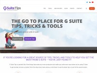 Desktop screenshot for gsuitetips.com